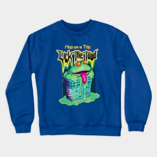 Lick the Toad "Hop on a Trip" Crewneck Sweatshirt